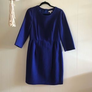 Crop sleeve dress